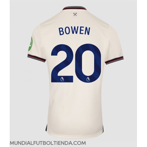 Camiseta West Ham United Jarrod Bowen #20 Segunda Equipación Replica 2025-26 mangas cortas